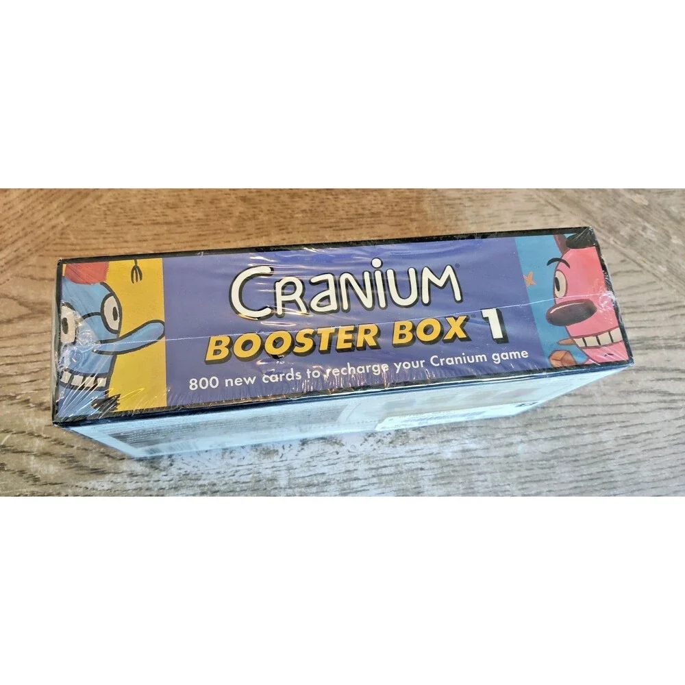 Cranium Booster Box 800 Cards Recharge Expansion Board Game Brand New Sealed VTG